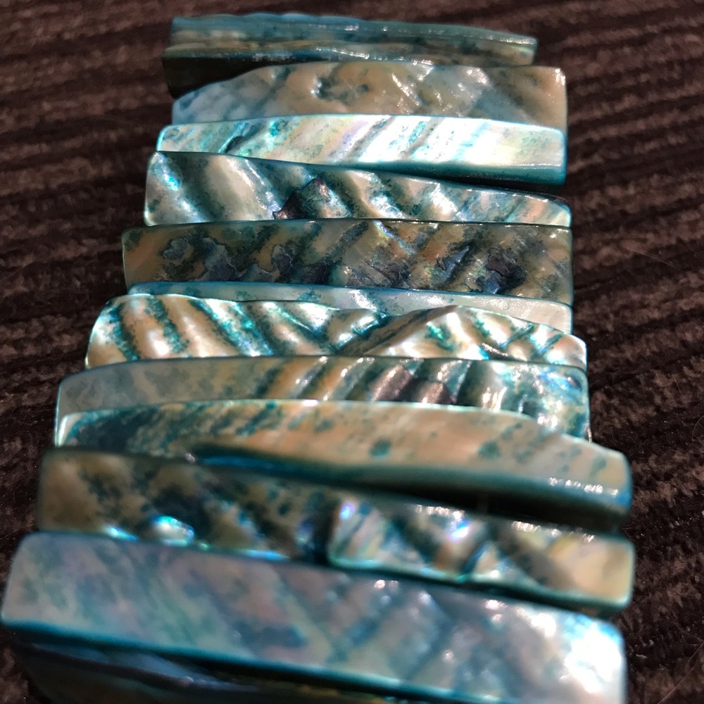 Abalone shell bracelet - Picture 5 of 8